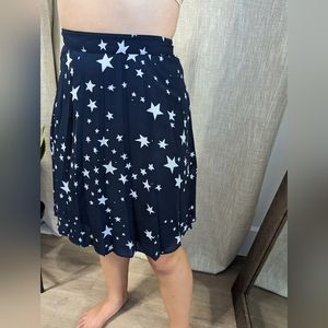 J. Crew Size 0 Women's High Rise Pleated Stars Skirt